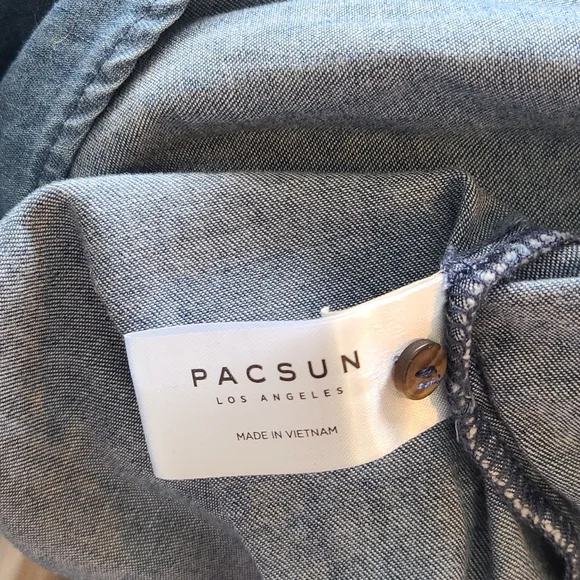 PACSUN VERY CUTE PACSUN KIDS JEAN SHIRT JACKET SIZE XXL - Picture 11 of 11